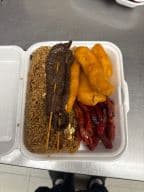 Best C13. Chicken Finger, Boneless Ribs, Beef Teriyaki (Combo)金手指，无骨排，牛串 in Ashburnham, MA