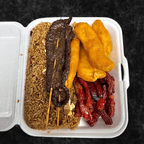 Best C13. Chicken Finger, Boneless Ribs, Beef Teriyaki (Combo)金手指，无骨排，牛串 in Ashburnham, MA